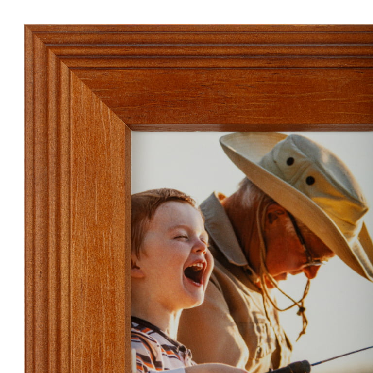 Multi Photo Picture Frame Holds 3 10x8 Photos in an Oak Veneer Frame 