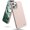Pink Sand, variant on Ringke Air-S Case Compatible with iPhone 12 Pro Max, Silicone Flexible TPU Shockproof Matte Slim Phone Cover - Black