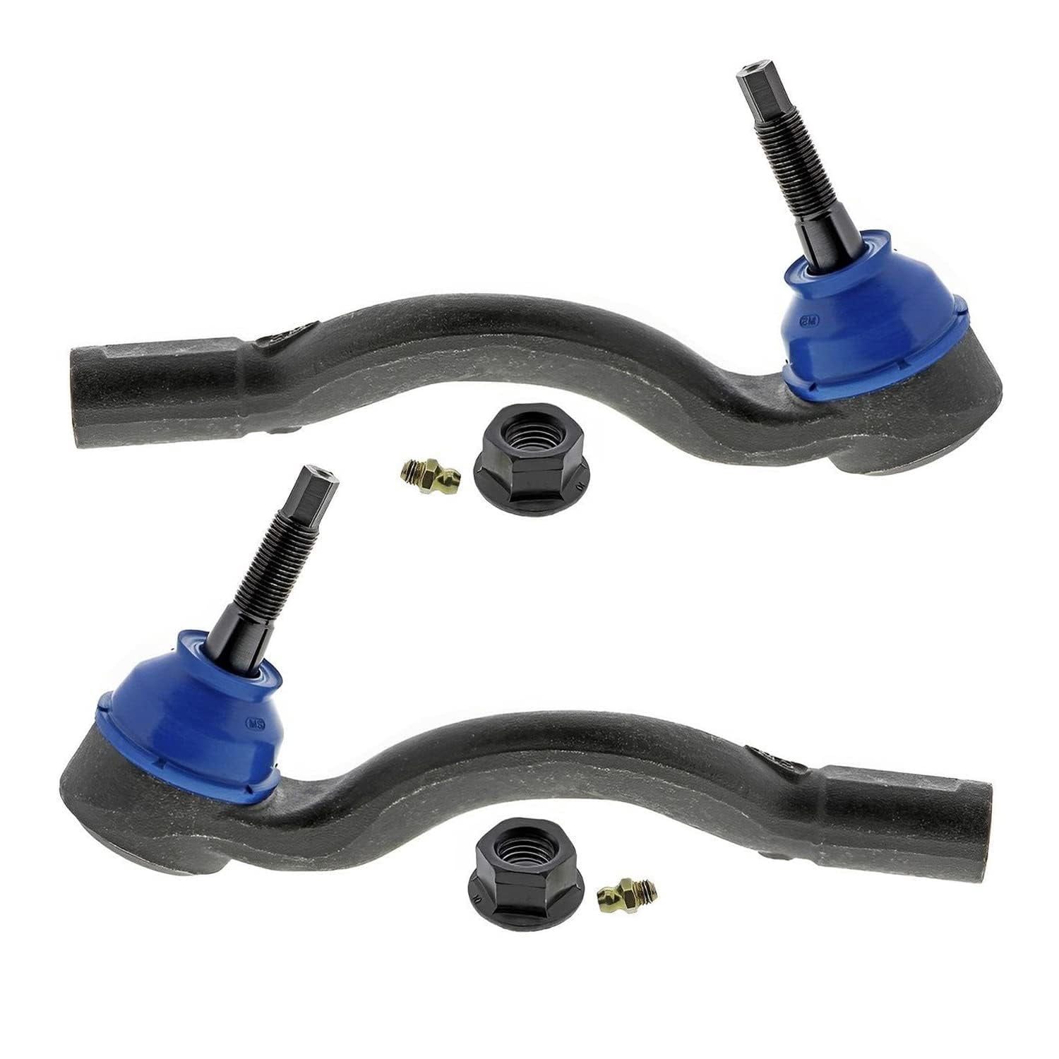 Detroit Axle - 12pc Front End Kit for Jeep 2016-2020 Dodge Durango Grand Cherokee, 4 Upper Lower Control Arms with Ball Joints 2 Sway Bars 4 Inner Outer Tie Rods 2 Boots 2017 2018 2019 Replacement