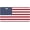 American Flag, variant on Glitter Sunflowers Blessed Butterfly Design Vanity License Plate, Decorative Car Tag, Aluminum, 12 x 6 Inch, Waterproof