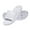 White, variant on NeedBo Womens Mens Shower Shoes Non Slip Quick Drying House Sandal Slippers Indoor Home Bedroom Pool Spa Guest College Dorm, Black Size 6