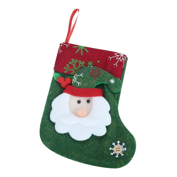 Calcetines Navideños Bolsa De Regalo Pequeña Boutique Decoración De Dulces Bolsa De Regalo Calcetines Navideños