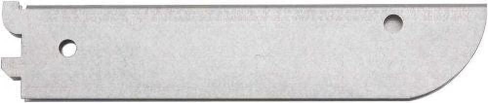Knape & Vogt BK-0102 10" Galvanized Steel Double Shelf Bracket
