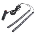 thumbnail image 4 of 12 LED Car Strobe RGB LED Lámparas de decorativas 2 piezas de luz azul 12 LED Baoblaze Atmosphere Lamps Interior nuevo, 4 of 8