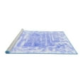 thumbnail image 2 of Ahgly Company Machine Washable Indoor Rectangle Persian Blue Bohemian Area Rugs, 8' x 10', 2 of 4