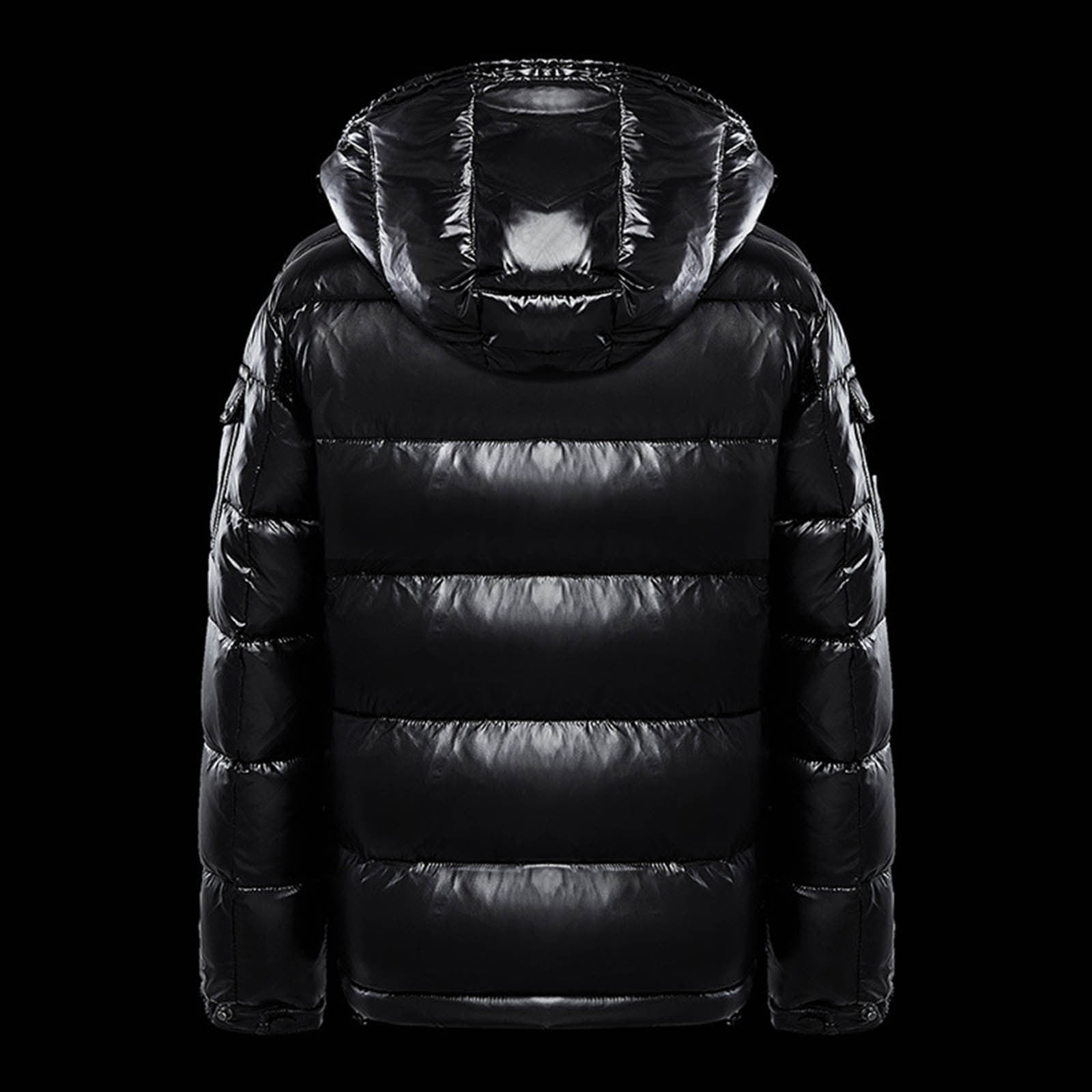 RbCulf Shiny Puffer Jacket for Mens Winter Thermal Down