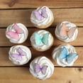 thumbnail image 3 of Clearance Paper Butterflies Set Of 48 Purple Colorful Cake Decorations Cupcake Topper Mixed Color for Home & Kitchen Pink, 3 of 8
