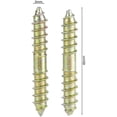 thumbnail image 2 of 10 pcs Double Ended Self Tapping Bolts For Wood Screws Connecting Rods 6*40mm, 2 of 5