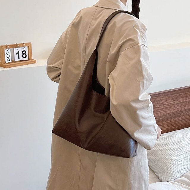 2023 Nuevo bolso de las señoras, bolso de hombro, bolso cruzado, de gran capacidad de cuero suave de la PU señoras bolso de hombro