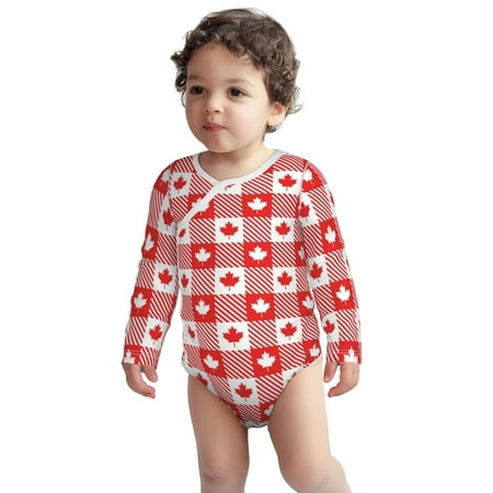 

Haiem Maple Leaves1 Printed Unisex-Baby Long Sleeve Onesies Bodysuits Unisex Babies Snap-Up Rompers-3 Months