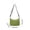Green, variant on Nylon Crossbody Bag for Women, Lightweight Casual Shoulder Purse, Waterproof Travel Handbag with Adjustable Strap for Work, School and Everyday Use