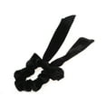 thumbnail image 4 of Unique Bargains 1 Pc Solid Color Ribbon Scrunchies Black, 4 of 4