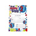 thumbnail image 1 of Simon Elvin - Invitaciones 21 Cumpleaños - Pack de 20 (Blanco, Multicolor), 1 of 2