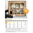 thumbnail image 6 of DECORARTS - The School of Athens by Raphael. The World Classic Art Reproductions. Giclee Print with Matching Museum Frame. 24x20", Finished size: 30x26", 6 of 6