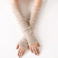 thumbnail image 3 of Womens Summer Lace Arm Sleeves Gold Silver Silk Sun Protection Sleeves, 3 of 9