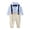 Blue, variant on mgoYE Toddler Boy Dress Clothes Outfit Button Shirt Pants Set