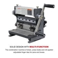 thumbnail image 4 of Kaka Industrial Metal Brake, 8 inch, 3-in-1 Combination Shear Brake Roll Machine, 20Ga, 90 degrees Slip Roll Machine 3-in-1/8, 4 of 8