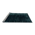thumbnail image 2 of Ahgly Company Machine Washable Indoor Rectangle Abstract Light Blue Modern Area Rugs, 6' x 9', 2 of 4