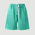 thumbnail image 2 of Womens Sweat Shorts Comfy Casual Lounge Drawstring Elastic Waist Short Pants Summer Athletic Sweatpants with Pocket 2024, 2 of 5