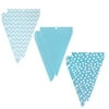 Darice Blue Birthday Party Banners, 24 Count (5.5" x 7.38")