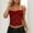 Red, variant on Hauaitttt Trendy Women's Lace Tank Tops for Everyday Wear Stylish Lace for Spring and Summer Pairs Well with Jeans Bra Camisole plus Size Workout Top Clothes Women Business Shirts Women Top Women