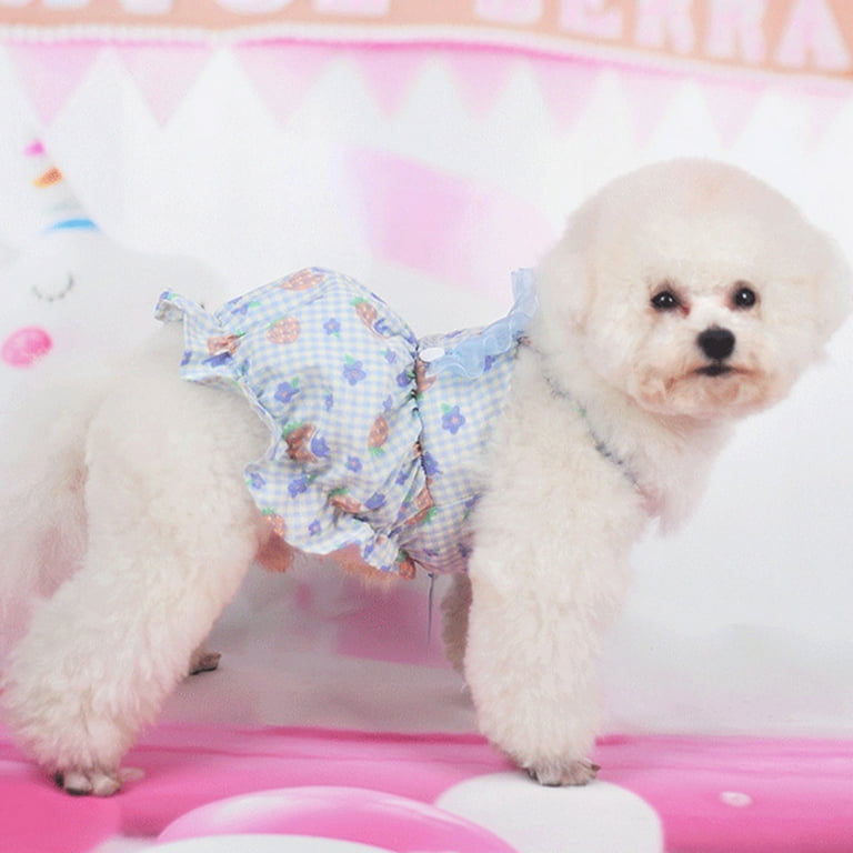 Dog Spring/Summer Clothing Apparel - Floral Skirt Lace Lace Vest Pet Skirt  Dog Cat Skirt Pet Clothes Dog Clothes Yorkie Luxury Dog Clothes -  Walmart.com