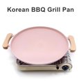 thumbnail image 3 of Parrilla De Parrilla De Barbacoa Coreana Aluminio Estufa Placa De Parrilla Manijas De La Parrilla Al Aire Libre Acampando Picnic Maifan Recubrimiento De Piedra Estufa De Rejilla, 3 of 7