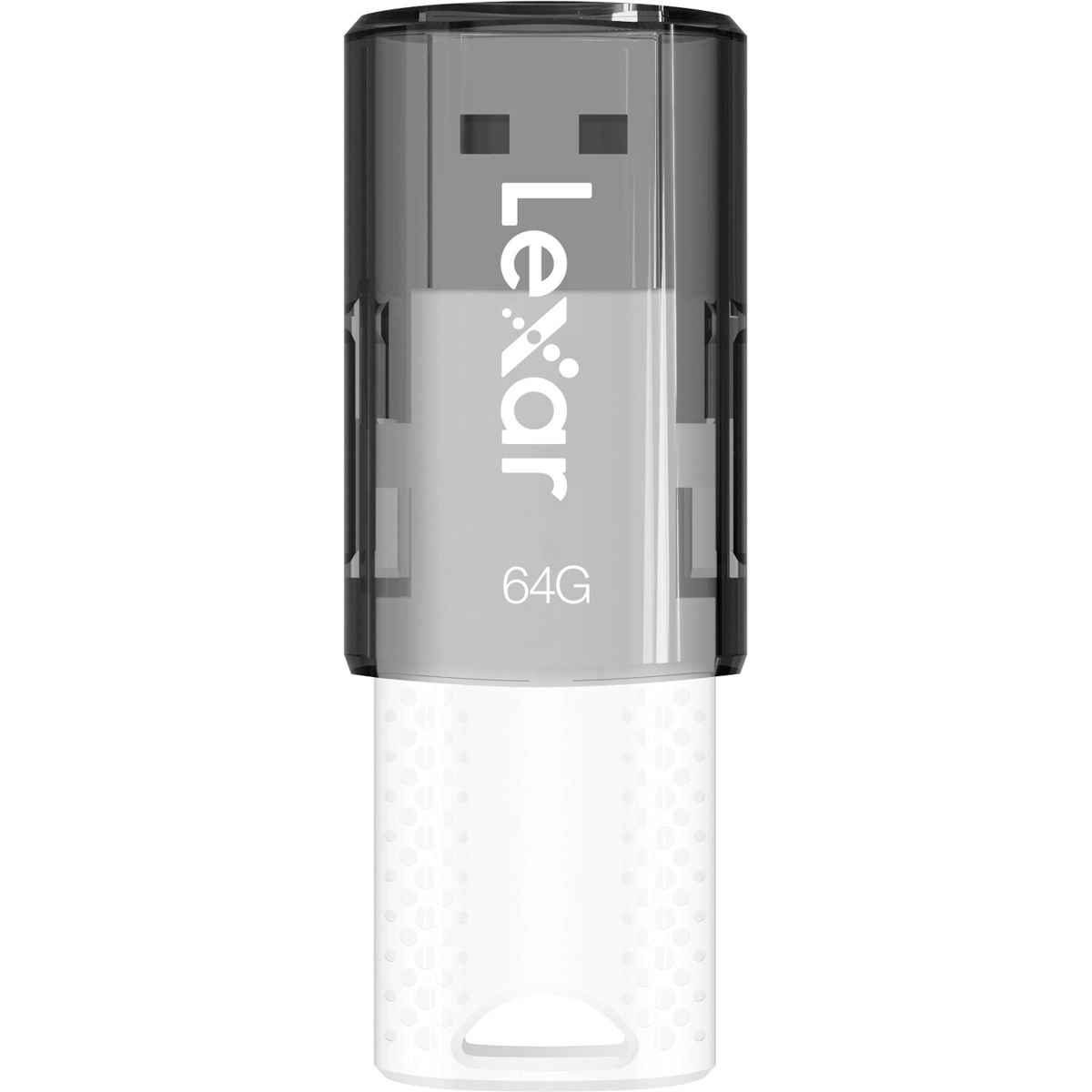 Lexar JumpDrive S60 64GB USB 2.0 Flash Drive, Black Cover