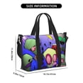 thumbnail image 2 of Alien Invader Zim Duffle Bag Overnighter Weekender Travel Bag Tote Carry On Bag School Practice Handbag Crossbody Fitness Bag For Women Men Boys Girls, 2 of 7