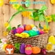 thumbnail image 4 of Paquete de 20 huevos de Pascua precargados con juguetes de animales blandos, 4 of 7
