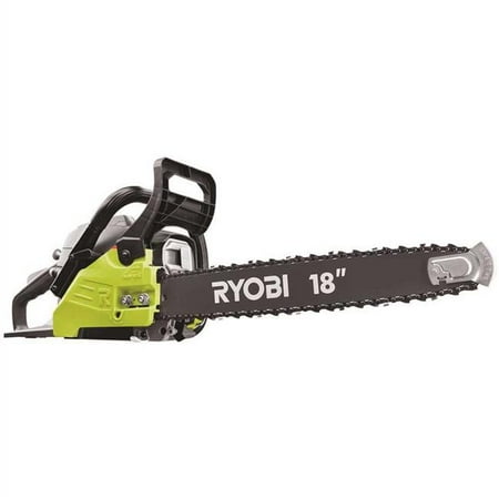 Ryobi RY3818 18 in. 38cc 2 Cycle Gas Chainsaw with Heavy Duty Case