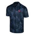thumbnail image 2 of Men's Colosseum Navy Ole Miss Rebels Palms Team Polo, 2 of 3