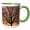 Green/White, variant on 3drose, Usa, Missouri. Leafless Tree Backlit by Sunset., 11oz Magic Transforming Mug