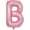 Letter B, variant on 40 Inch Beige Number 1 Balloon for 1st Birthday Decoration, Large Self Inflating Cream Foil Number Balloons 0-9 for Boys Girls, White Sand 1 Helium Balloons for Women Men Party Anniversary Supplies