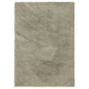 GAP Home Solid Plush Shag Indoor Area Rug, Oyster, 5x7