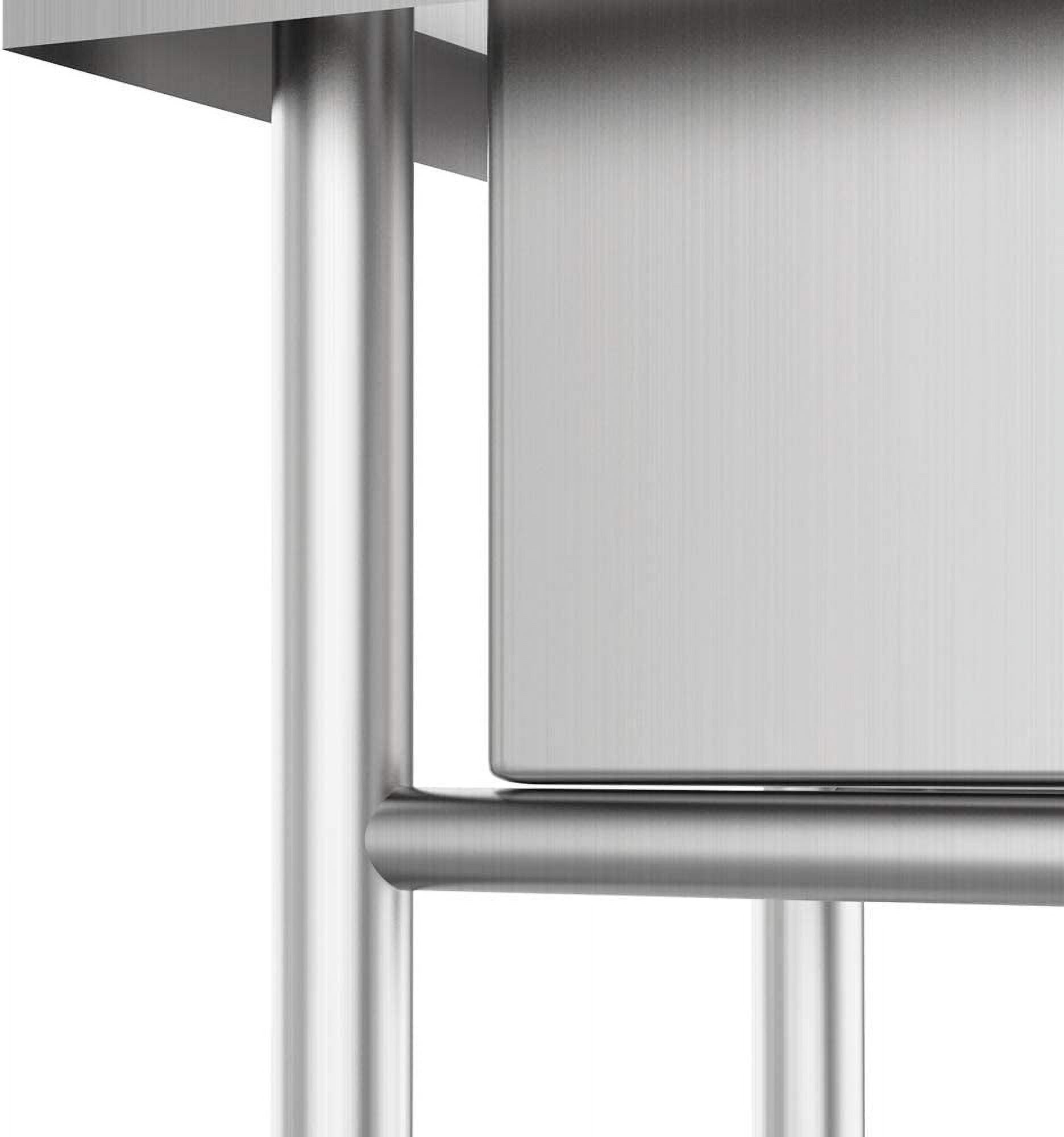 Bonnlo Commercial 304 Stainless Steel Sink 2 Compartment Free Standing Utility Sink for Garage, Restaurant, Kitchen, Laundry Room, Outdoor, 35.8" W x 21.3" D x 40" H