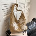 thumbnail image 1 of Bolso bandolera de lona con estampado de estrellas, bolso para axilas para mujeres y niñas, 1 of 8