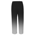 thumbnail image 4 of Audhol Linen Pants Women, Women's Linen Pants Wide Leg Pants Loose Gradient Court Pants Summer Pants for Women Black L, 4 of 8