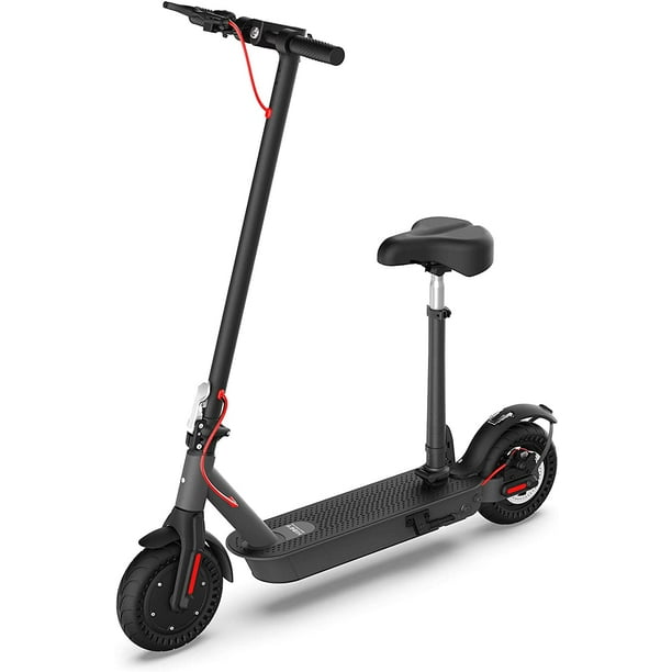 es inutil álbum Leonardoda Hiboy Electric Scooter, S2 Pro Electric Scooters with Seat for Adults  220lbs, 500W Motor 10" Solid Tires 25 Miles Long-Range 19 Mph Speed Folding  Kick E-Scooter Urban Commuter Electric Scooter - Walmart.com