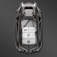 thumbnail image 4 of Compatible Key Fob Cover for For Honda Key Fob Cover, for Honda Accord Civic CRV Pilot Odyssey Special Metal Full Cover with Keychain, 4 of 7