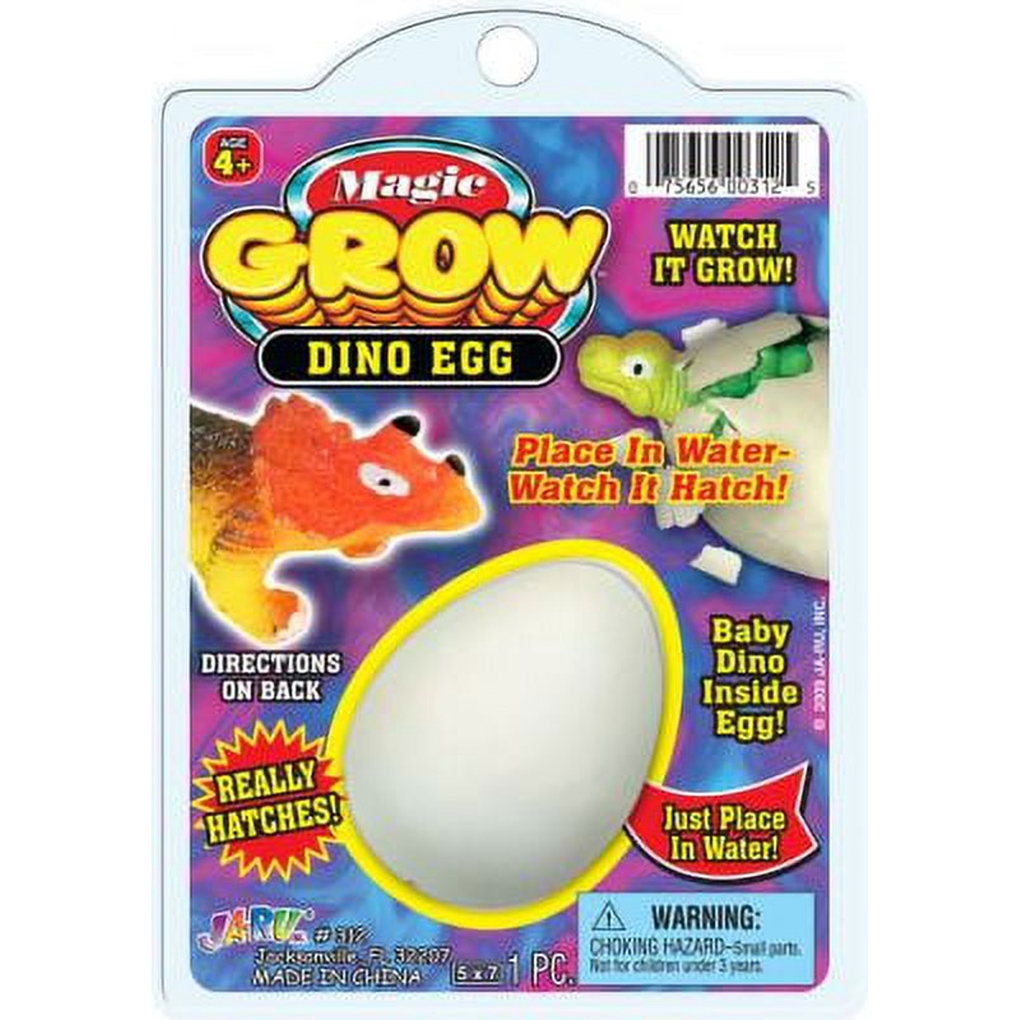 Magic Grow Surprise Egg 5X7, PartNo 312(B), by Ja-Ru Inc., Toys, Toys & Games -