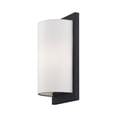 thumbnail image 5 of 50860-04 Livex Lighting Meridian - 1 Light Wall Sconce in Modern Style - 6 Inches wide by 11 Inches high-Black Finish, 5 of 19