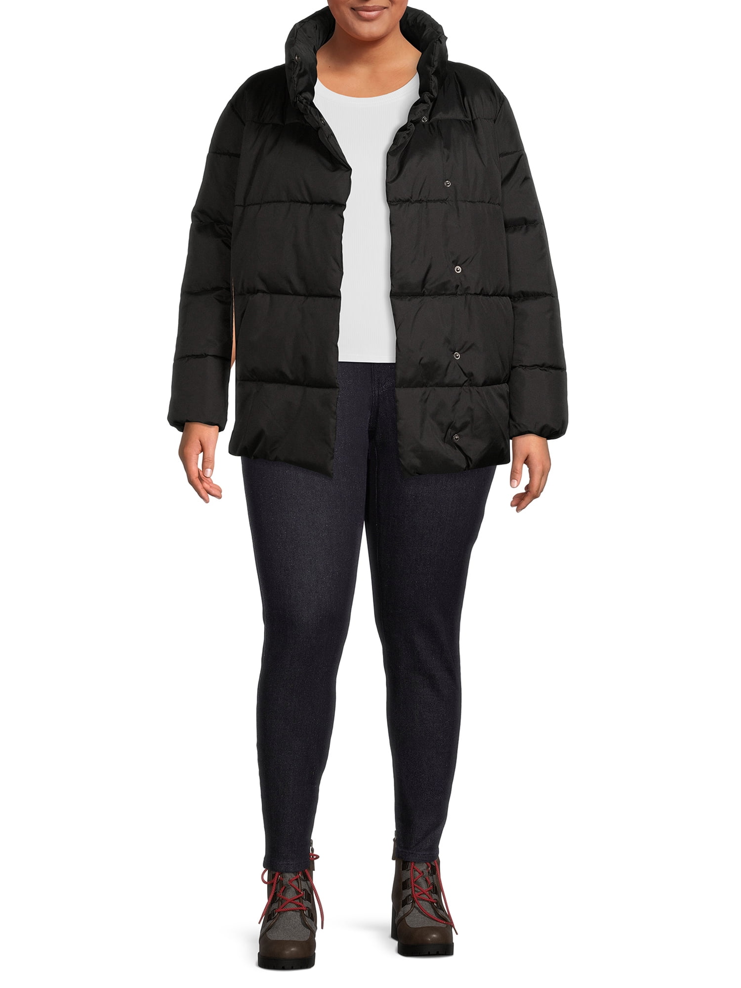 Mark Alan Women's and Women's Plus Size Oversized Puffer Coat
