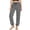 Gray, variant on Womens Hiking Pants Quick Dry Casual Lightweight Waterproof Gym Workout Athletic Cargo Pockets Pants Navy M