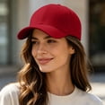 thumbnail image 5 of Baseball Cap Golf Dad Hat Adjustable Original Classic Low Profile Cotton Hat Unconstructed Plain Cap Men Women, 5 of 7