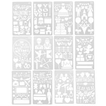 SHOWERORO Drawing Stencils Painting Templates for DIY Painting Projects Artists and Craft Enthusiasts 18X7.9in