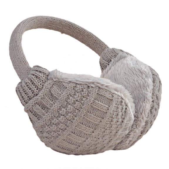 TELOLY Ear Muffs for Winter Women,Lightweight Portable Build Earmuffs for Women Winter,Commuting Outdoor Use Ear Muffs,Gray