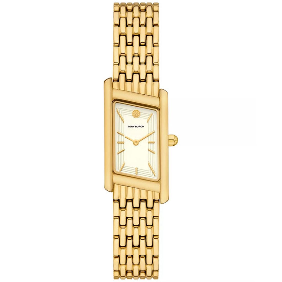 Tory Burch TBW6208 Miller White Logo Dial Gold Stainless  display picture 1