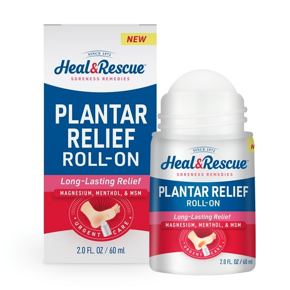 Heal & Rescue Maximum Strength Plantar Relief Roll-On, 2 fl Oz