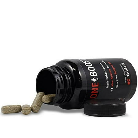 One Boost Testosterone Booster, Tongkat Ali - Premium - 240 tabs (4 Bottles)